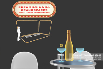 Visionary 3D BrandSpace: Immersive Identity On- and Offline