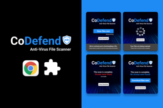 CoDefend - Decentralized Malware Analysis Chrome Extension