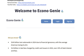 EconoGenie: Personal Finance BRO