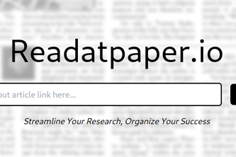 ReaDatPaper (read that paper)