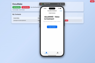 DocuMake - Voice to Contract