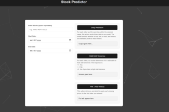 Scikit Stock Screener