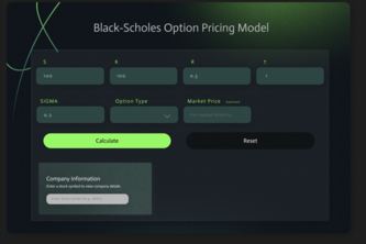 Stock Option Pricing Model