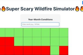 Super Scary Wildfire Simulator