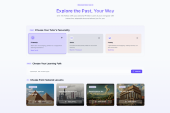 History Tutor AI