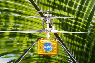 NASA Mars Helicopter SolidWorks Model by Daniella Casanova