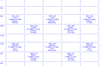 Schedule Builder 