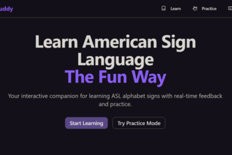 ASL Learning Buddy