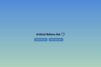 Artificial Wellness Hub