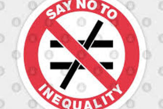 say no to inequality