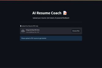 AI Resume Coach
