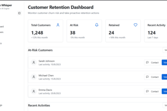 Churn Whisper Engine