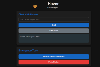 Haven: The Emergency Chatbot