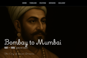 Bombay to Mumbai - The city of seven dreams