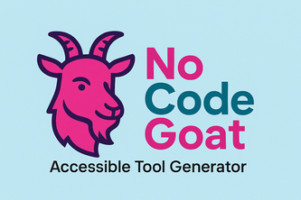 NoCodeGoat - Accessible Tool Generator