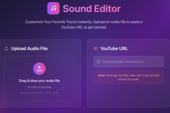 Sound Editor