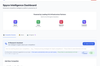 Spyce - Multi-Agent Competitive Intelligence Platform