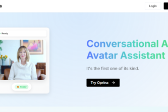 Oprina: Conversational AI Avatar Assistant