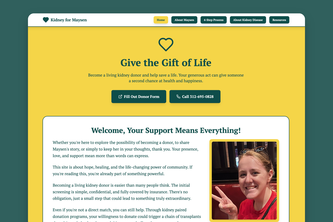 Kidney for Maysen