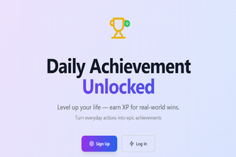 Daily Achievement Unlocked
