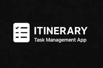 Itinerary - Task management 