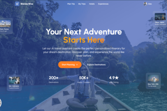WanderWise - AI-Powered Travel Planner