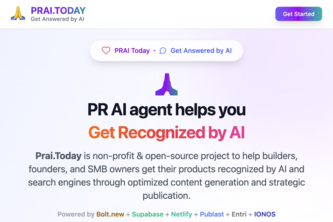 PRAI.TODAY and Get Recognized by AI