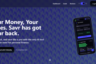Savr- AI Finance tracker 