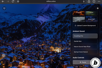 DriftOS – ASMR for Focus, Study & Sleep