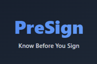 PreSign