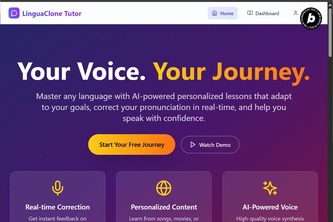 LinguaClone Tutor