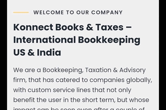 Konnectbooks website 