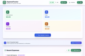Expense Tracker Web App