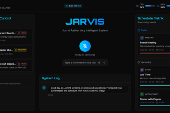 Jarvis – Iron-Man-Inspired AI Personal Assistant