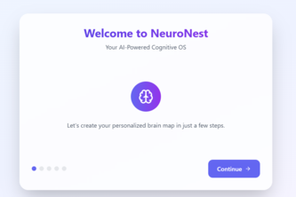NeuroNest  “Your AI-Powered Cognitive Operating System”