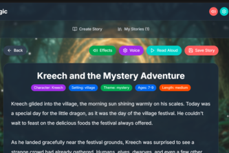 AI KIDS STORY TELLER