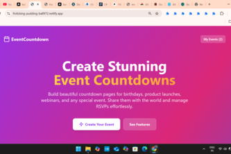 EventCountdown: Your Personalized Event Anticipation Hub