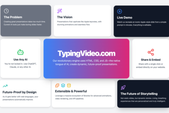 TypingVideo - Create Stunning Animated Videos in Minutes 