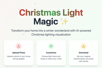 Custom Christmas Light Example