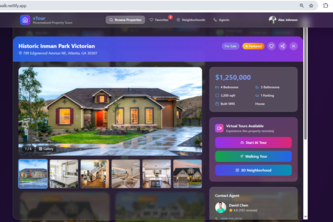 vTour : Personalized Property Tours with AI Technology