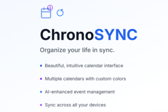ChronoSync - One Prompt Challenge
