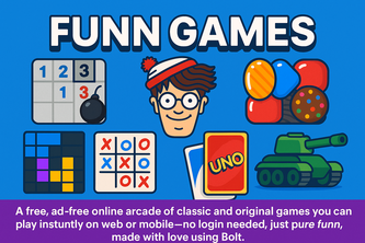 Funn Games: A Lot of Funn Right in Your Browser -Bolt Arcade
