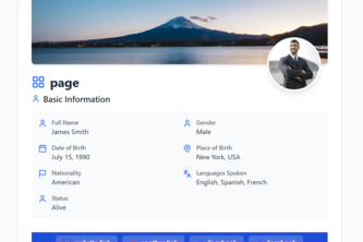 PeoplID - Your Digital Legacy Hub