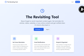 The Revisiting Tool