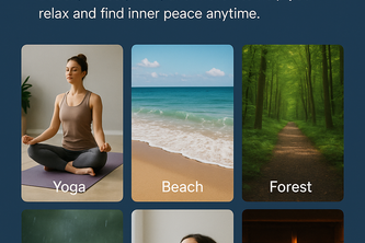 Kalm -find your inner peace through immersive audio & video