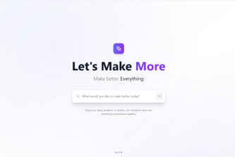 Let's make more 