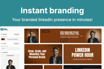 Instant branding