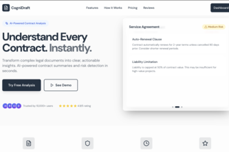 CogniDraft - Your Personal Lawyer