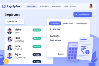 PayslipPro – Smart Payroll Automation