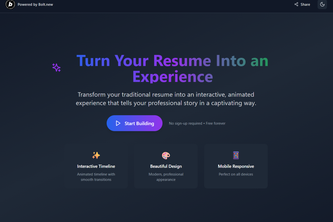 Resume Builder-(Bolt.new One Shot) 6.28.25